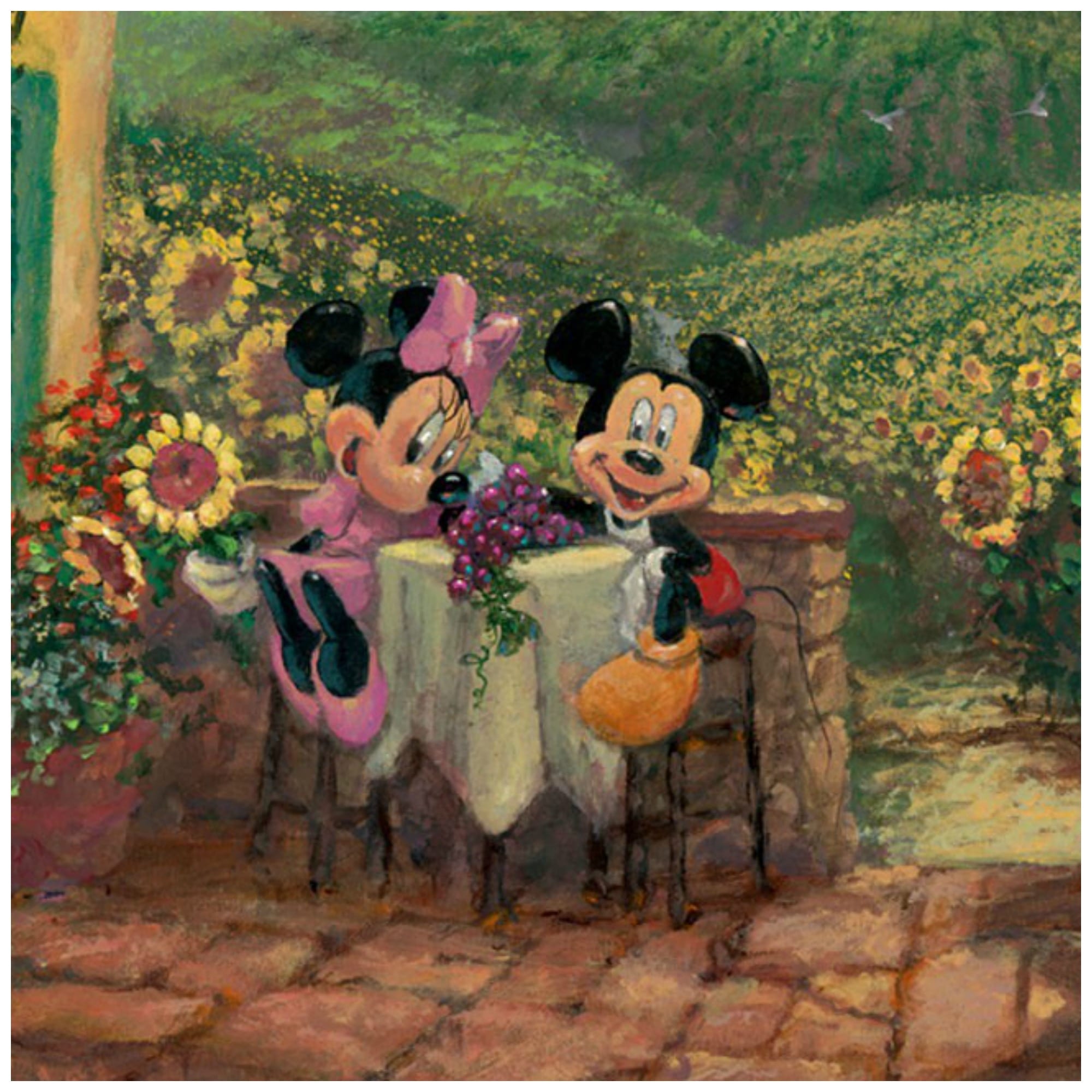 Tuscan Love 24x30 Disney® Premium by James Coleman - Animation Art Masters