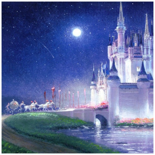 Cinderella's Grand Arrival (H-E) 15×23 Disney Fine Art – Chiarograph ...