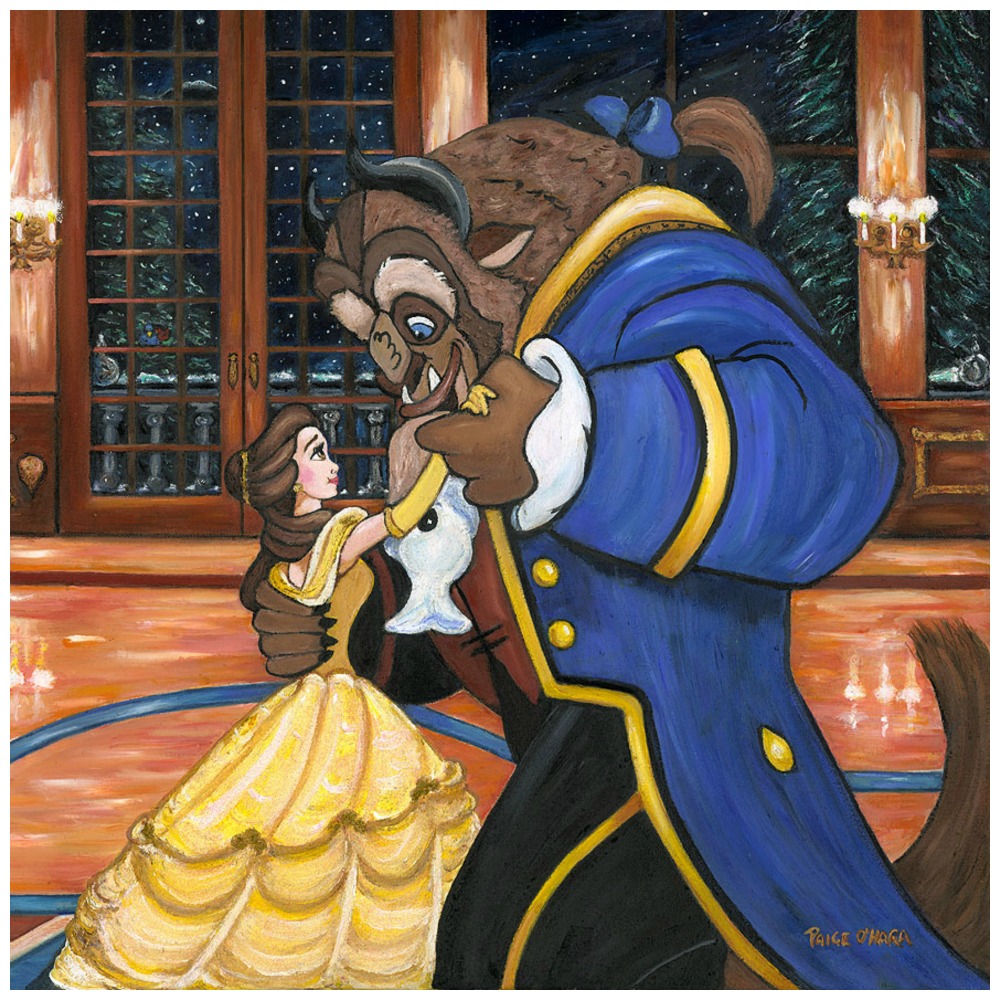 First Dance 20×16 Disney Fine Art by Paige O'Hara - Animation Art Masters