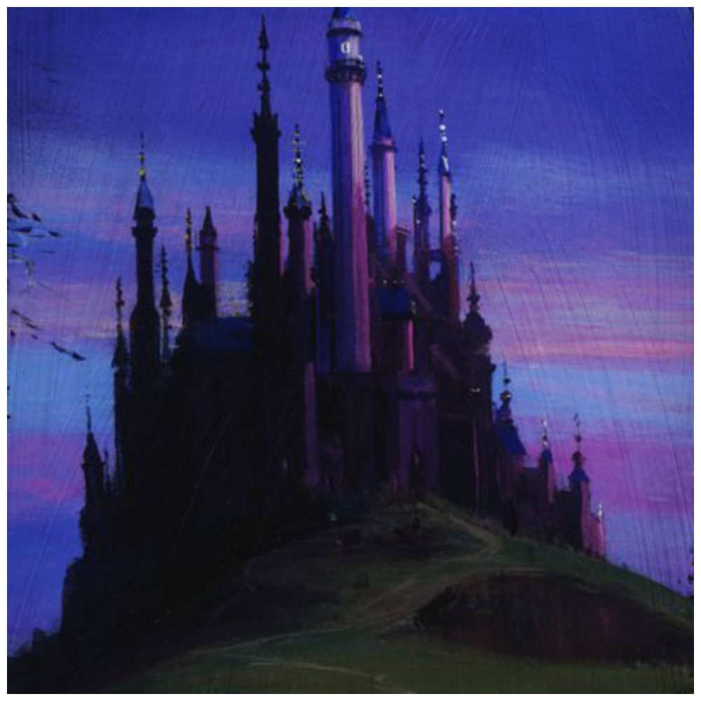 Sleeping Beauty Castle 13×7 Disney Fine Art – Chiarograph Edition by ...