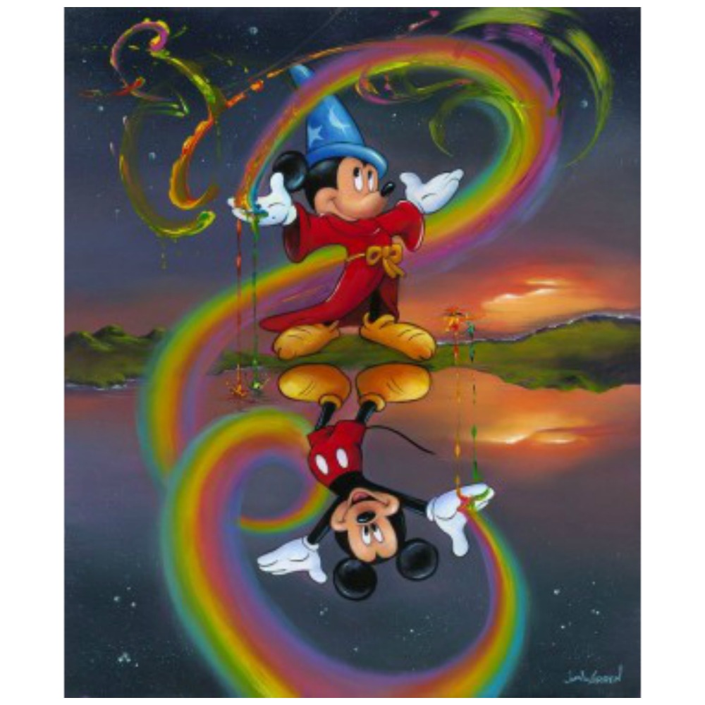 Disney Fantasia Mickey Mouse Paint By Numbers 