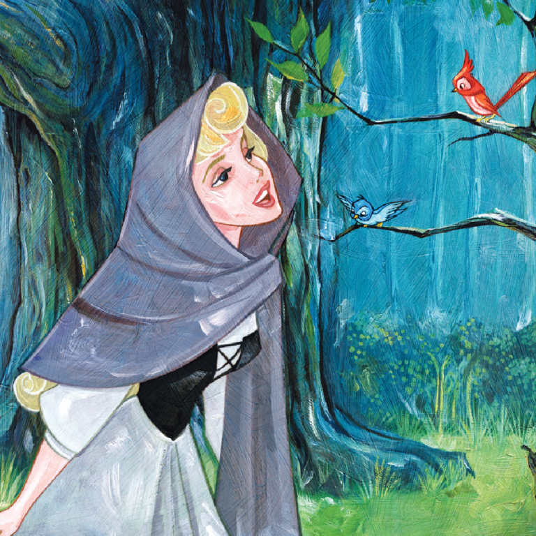 Singing With The Birds 12×16 Disney Fine Art by Jim Salvati - Animation ...